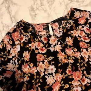 Floral Sleeve Dress